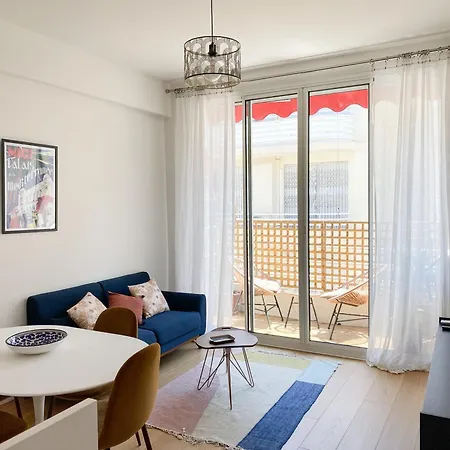 아파트 Mediterranee - Un Trois Pieces A Deux Pas De La 니스